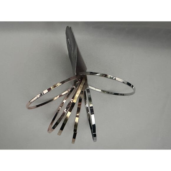 New Mixed Metal 6-Piece Bangle Bracelet Set  by Jasmine Lane Jewelry Co. - Picture 6 of 9